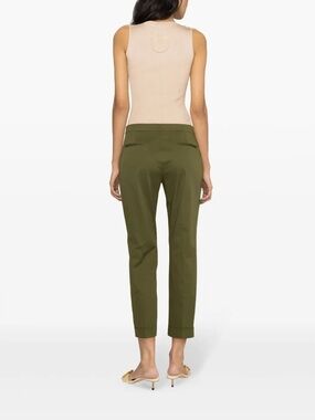 Etro Milano Stretch Cotton Crop Trousers Size 38